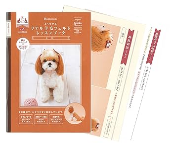 Amazon | ハマナカ リアル羊毛フェルト レッスンブック レベル5